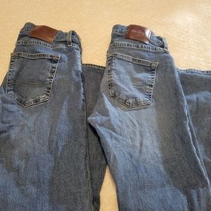 2 pairs Hollister 29x30 men's jeans